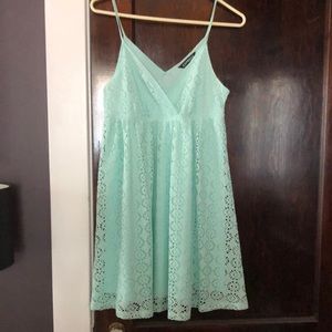 Teal sun dress